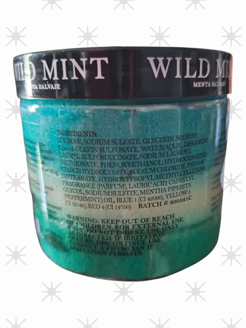 Wild Mint Foaming Body Scrub - Picture 2 of 2
